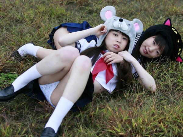    PB写真集_山本麻里菜、山本有沙《少女日记》日系清纯校服体操服少女，青春活力运动系私房写真第36张图片