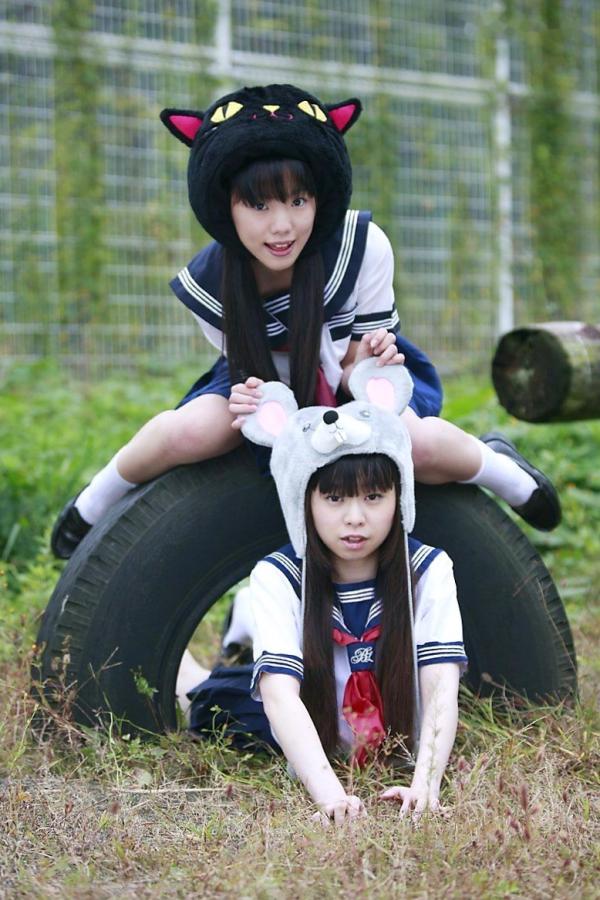    PB写真集_山本麻里菜、山本有沙《少女日记》日系清纯校服体操服少女，青春活力运动系私房写真第38张图片
