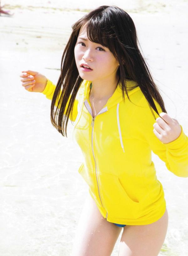    乃木坂46写真集《1时间遅れのI love you》海边度假比基尼清纯少女青春偶像写真第62张图片