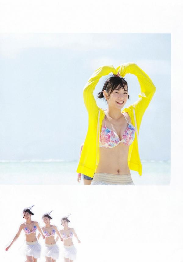    乃木坂46写真集《1时间遅れのI love you》海边度假比基尼清纯少女青春偶像写真第63张图片