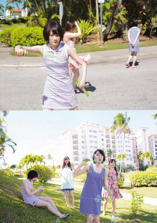    乃木坂46写真集《1时间遅れのI love you》海边度假比基尼清纯少女青春偶像写真第94张图片