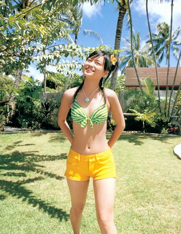    PB写真集_早安少女组(Morning Musume)夏威夷海边度假风情写真，活力比基尼元气少女拍摄第35张图片