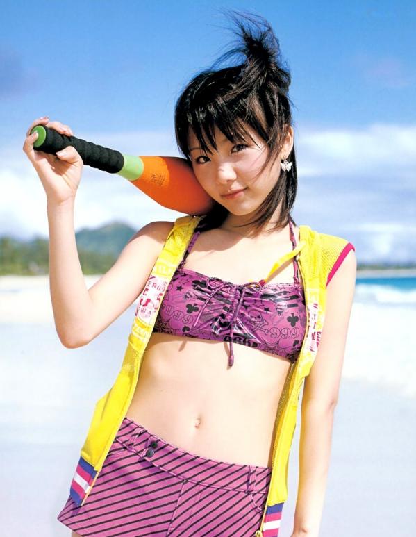    PB写真集_早安少女组(Morning Musume)夏威夷海边度假风情写真，活力比基尼元气少女拍摄第47张图片