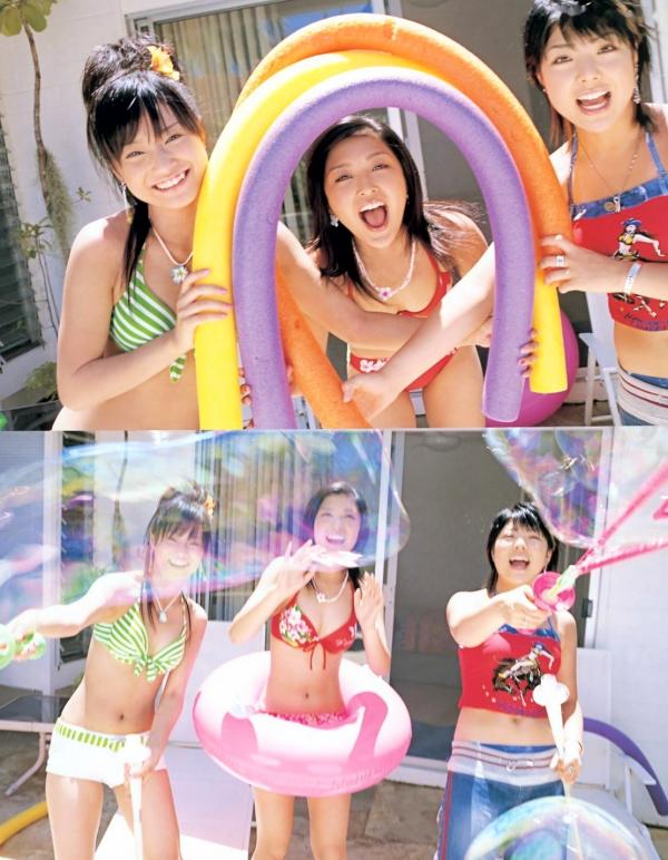    PB写真集_早安少女组(Morning Musume)夏威夷海边度假风情写真，活力比基尼元气少女拍摄第84张图片