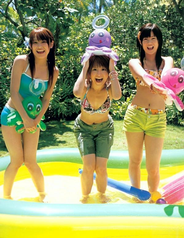    PB写真集_早安少女组(Morning Musume)夏威夷海边度假风情写真，活力比基尼元气少女拍摄第100张图片