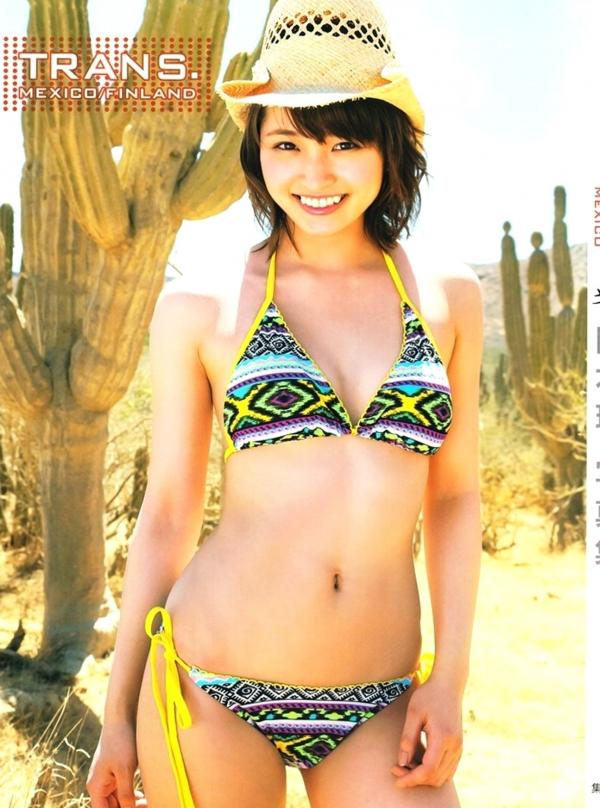    PB写真集_冈本玲《TRANS》：高清套图带你领略日本清新冬日与夏日比基尼的迷人风采第1张图片