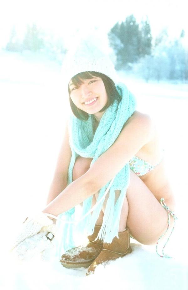    PB写真集_冈本玲《TRANS》：高清套图带你领略日本清新冬日与夏日比基尼的迷人风采第49张图片