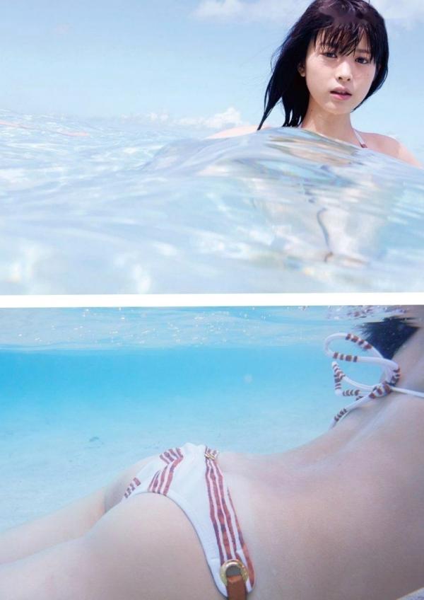    PB写真集_馬場ふみか/马场富美加《色っぽょ》海滩度假风比基尼诱惑写真第9张图片