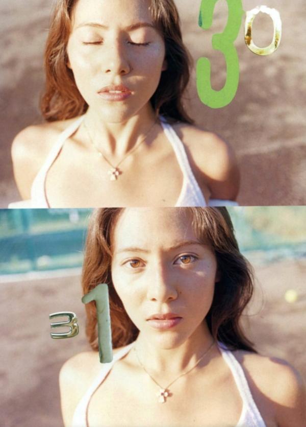    道端杰西卡(Jessica Michibata)月刊写真：混血超模户外网球场与沙滩性感系列[53P]第20张图片
