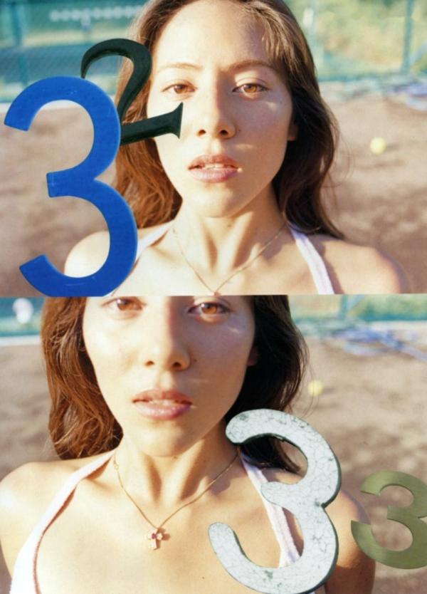    道端杰西卡(Jessica Michibata)月刊写真：混血超模户外网球场与沙滩性感系列[53P]第21张图片
