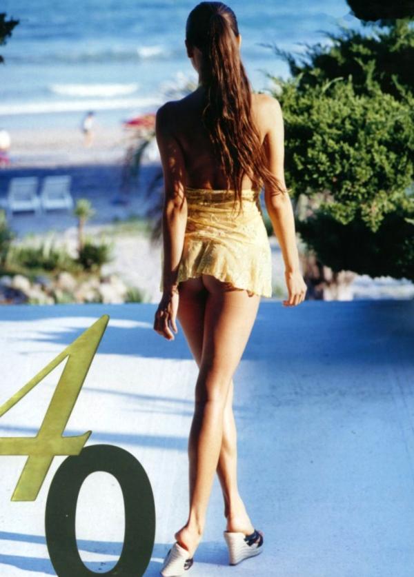    道端杰西卡(Jessica Michibata)月刊写真：混血超模户外网球场与沙滩性感系列[53P]第28张图片