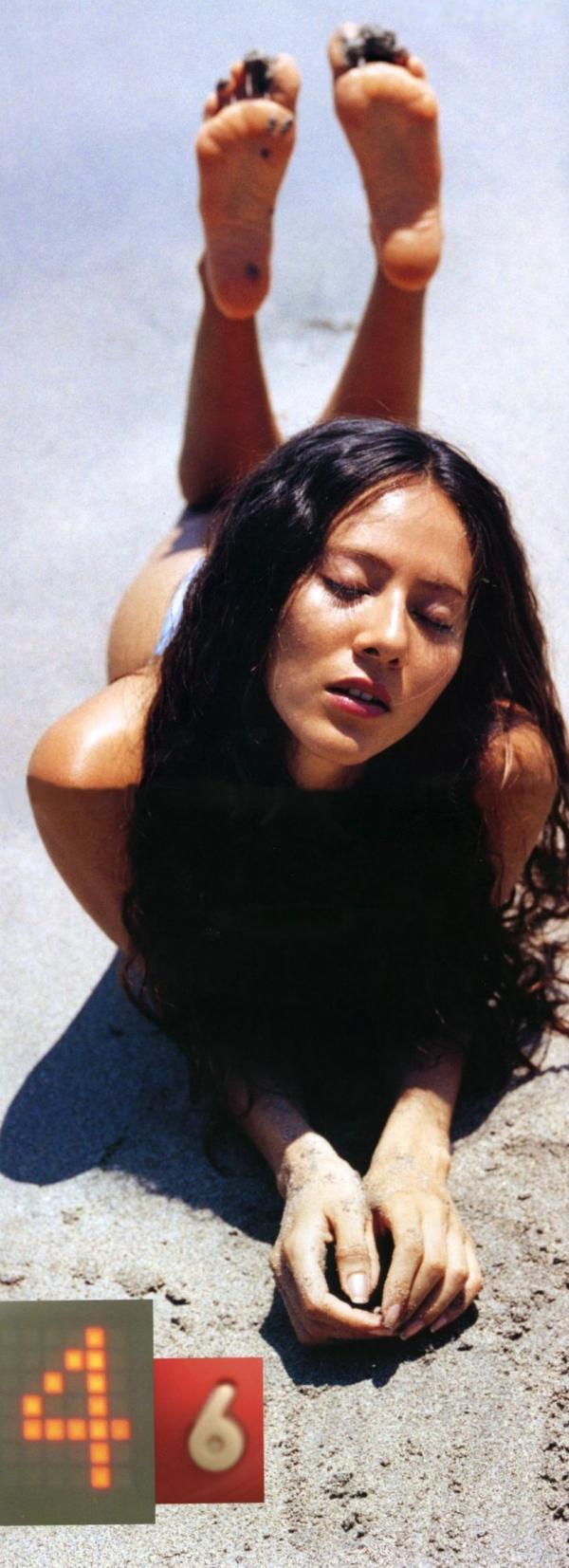    道端杰西卡(Jessica Michibata)月刊写真：混血超模户外网球场与沙滩性感系列[53P]第32张图片