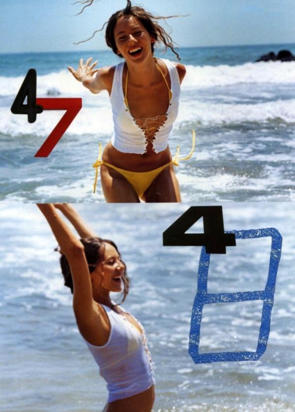    道端杰西卡(Jessica Michibata)月刊写真：混血超模户外网球场与沙滩性感系列[53P]第33张图片