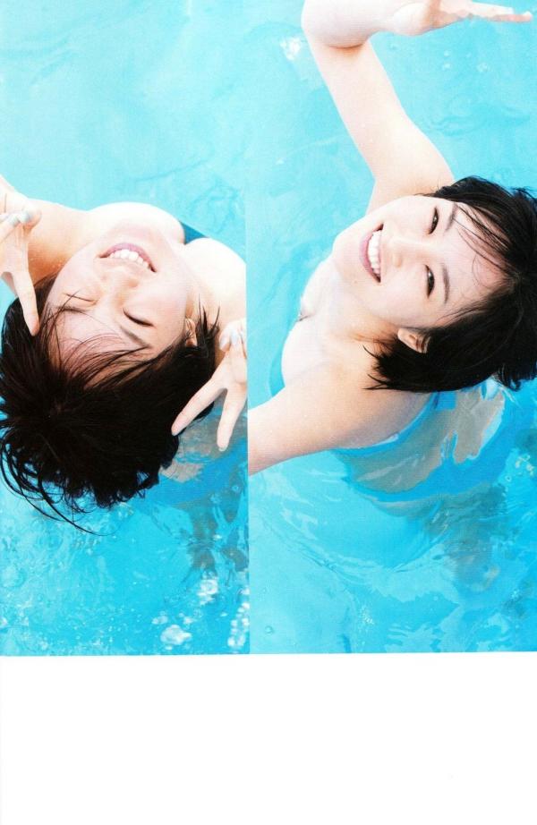   PB写真集_Sayaka Yamamoto 山本彩《みる神》泳池湿身清新比基尼甜美纯欲写真集[144P]第94张图片