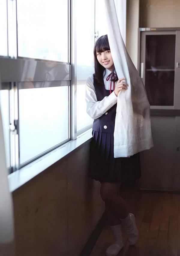    PB写真集_大和田南那、渡辺みり愛《Graduation-中学卒業》青春校园制服系列私房照第13张图片