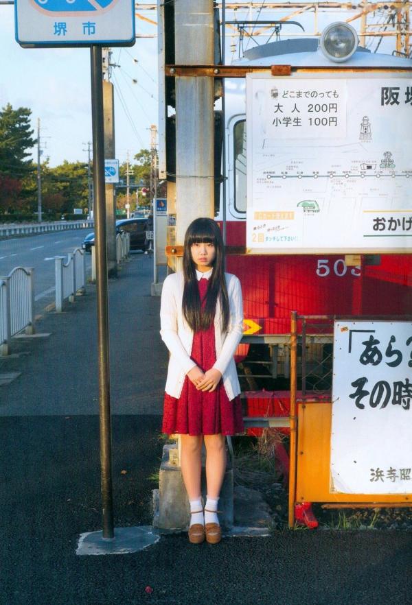    广田爱花(廣田あいか)写真集《AIAI RAILWAY TRIP》清新校园风旅拍旅行日记高清套图第2张图片
