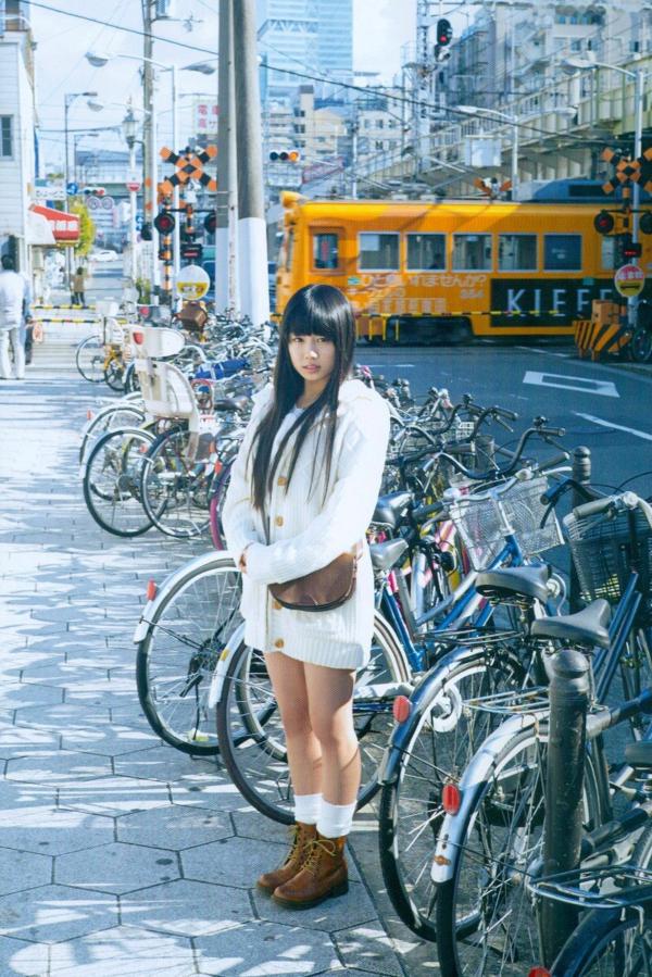    广田爱花(廣田あいか)写真集《AIAI RAILWAY TRIP》清新校园风旅拍旅行日记高清套图第26张图片