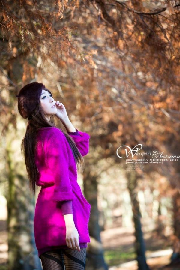    台湾正妹Winnie小雪《清境‧秋Dream Momen》户外清新私房外拍写真集第16张图片