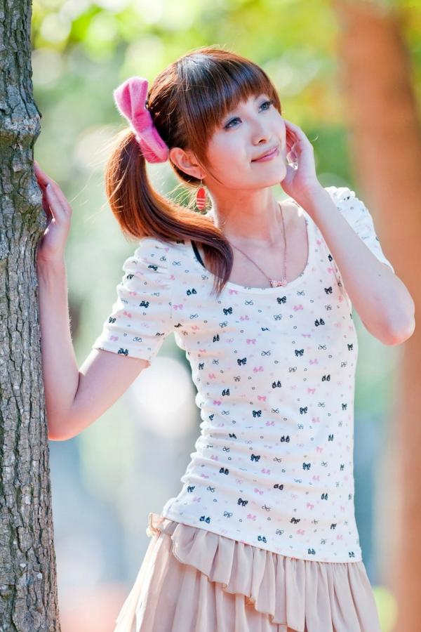    台湾正妹杜可薇Avy户外清新写真：治愈系甜美邻家女孩风格第28张图片