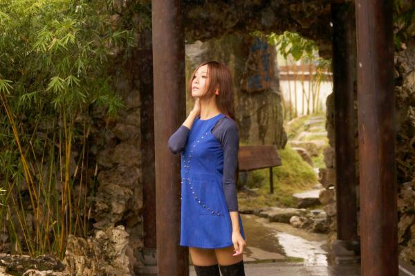    台湾正妹Winnie小雪/庄咏惠《泰安古厝户外写真》气质女神清新唯美外拍第19张图片