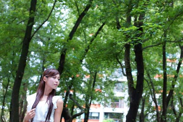    台湾正妹Winnie小雪/庄咏惠校园户外写真，清新甜美邻家女孩风范，治愈系唯美青春影像第22张图片