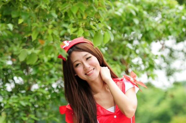    台湾正妹Winnie小雪/庄咏惠校园户外写真，清新甜美邻家女孩风范，治愈系唯美青春影像第29张图片
