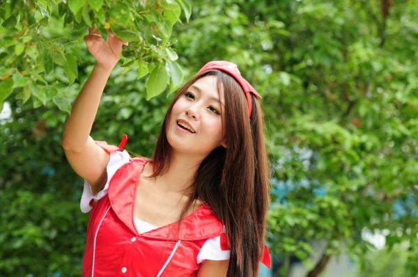    台湾正妹Winnie小雪/庄咏惠校园户外写真，清新甜美邻家女孩风范，治愈系唯美青春影像第31张图片