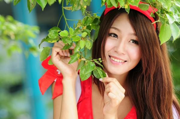    台湾正妹Winnie小雪/庄咏惠校园户外写真，清新甜美邻家女孩风范，治愈系唯美青春影像第33张图片
