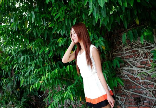   台湾正妹Winnie小雪/庄咏惠校园户外写真，清新甜美邻家女孩风范，治愈系唯美青春影像第39张图片