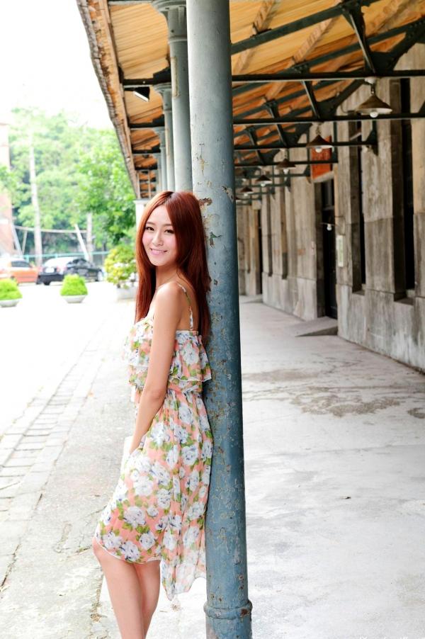    台湾正妹Winnie小雪/庄咏惠校园户外写真，清新甜美邻家女孩风范，治愈系唯美青春影像第59张图片