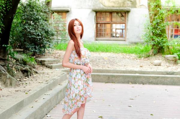    台湾正妹Winnie小雪/庄咏惠校园户外写真，清新甜美邻家女孩风范，治愈系唯美青春影像第60张图片