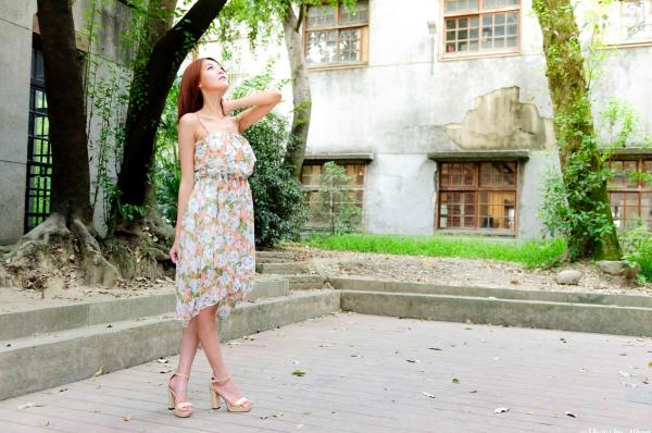    台湾正妹Winnie小雪/庄咏惠校园户外写真，清新甜美邻家女孩风范，治愈系唯美青春影像第61张图片