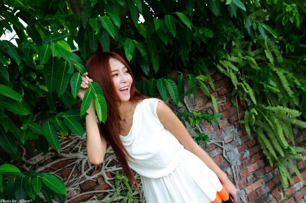    台湾正妹Winnie小雪/庄咏惠校园户外写真，清新甜美邻家女孩风范，治愈系唯美青春影像第63张图片