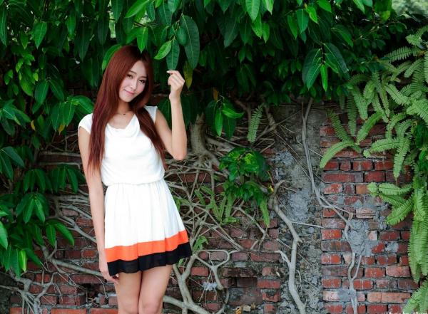    台湾正妹Winnie小雪/庄咏惠校园户外写真，清新甜美邻家女孩风范，治愈系唯美青春影像第64张图片