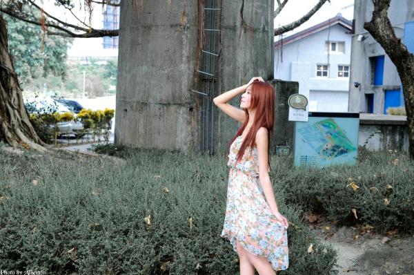    台湾正妹Winnie小雪/庄咏惠校园户外写真，清新甜美邻家女孩风范，治愈系唯美青春影像第81张图片