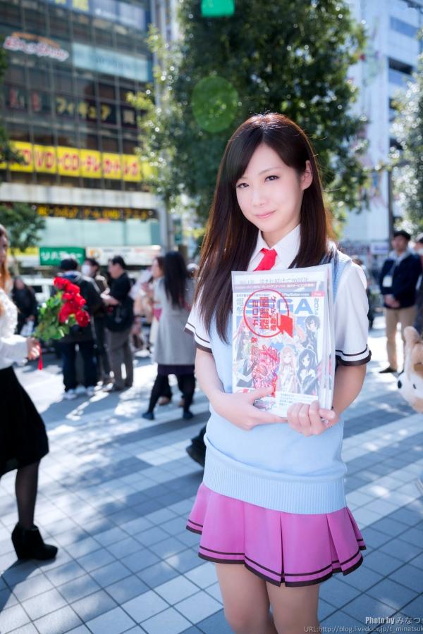    電撃文庫《春の祭典》COSPLAY动漫萌妹合集：日系清纯校服美少女角色扮演高清写真第1张图片