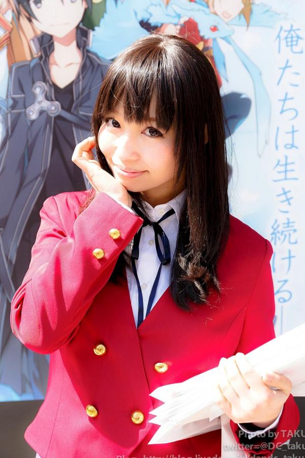    電撃文庫《春の祭典》COSPLAY动漫萌妹合集：日系清纯校服美少女角色扮演高清写真第13张图片