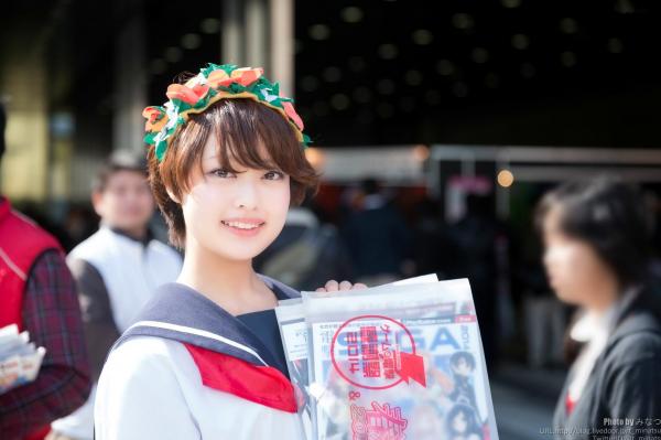    電撃文庫《春の祭典》COSPLAY动漫萌妹合集：日系清纯校服美少女角色扮演高清写真第34张图片
