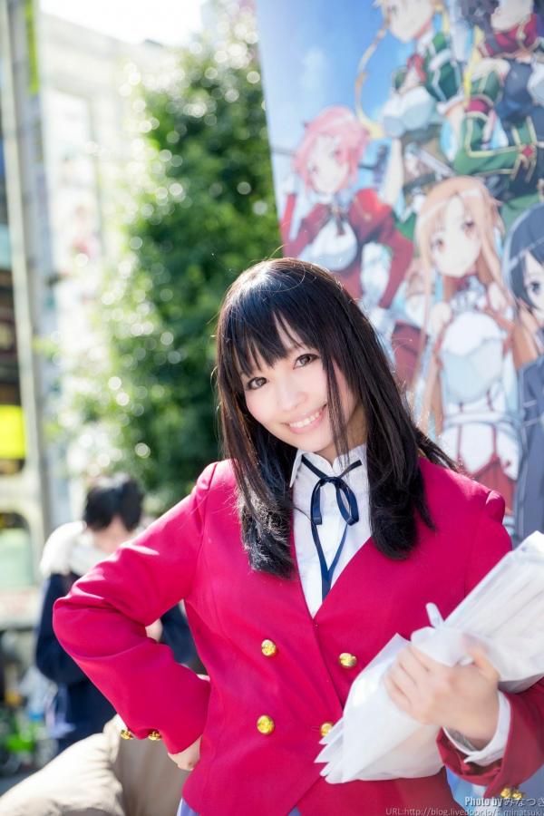    電撃文庫《春の祭典》COSPLAY动漫萌妹合集：日系清纯校服美少女角色扮演高清写真第42张图片