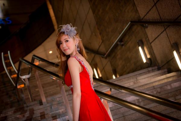    台湾女神金允乔Kila晶晶：浪漫摩天轮夜景婚纱写真清新演绎第26张图片