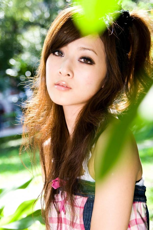    台湾正妹张凯洁果子MM台大外拍第2部 青春校园风格户外街拍写真集第105张图片