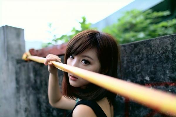    台湾正妹小猪Patty/杨宜轩《居安新村外拍》清新邻家女孩户外街拍写真集第21张图片