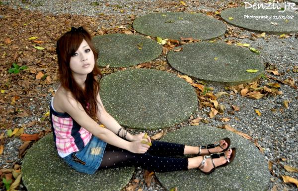    台湾正妹果子MM张允霏《台大外拍》第II部写真集，青春活力户外校园风清纯街拍第5张图片