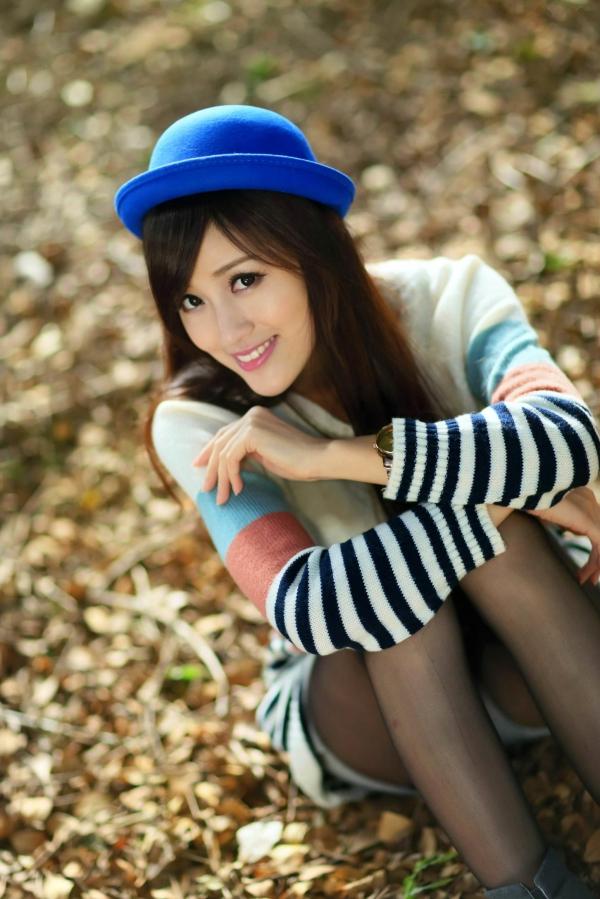    台湾美女钟幸村/梁以辰《双溪公园》清新户外随拍写真，治愈系甜美邻家女孩踏青唯美摄影集第12张图片