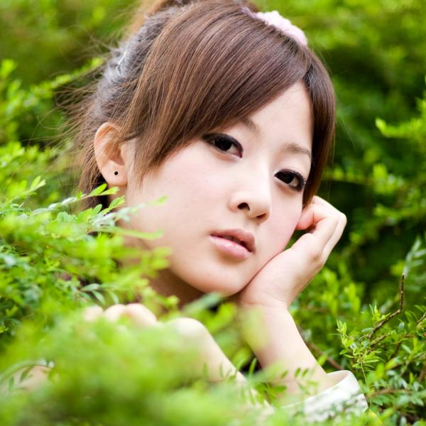    台湾正妹张凯洁/张允霏《士林官邸》清新户外外拍，自然园林间邻家女孩甜美时刻，高清人物写真摄影第61张图片