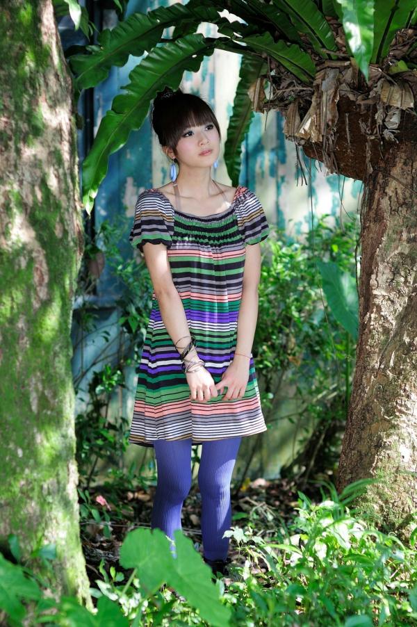    台湾正妹张凯洁（果子MM）士林官邸清新户外写真，展现灵动甜美少女范儿，高清图片集第23张图片