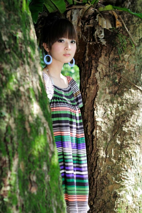    台湾正妹张凯洁（果子MM）士林官邸清新户外写真，展现灵动甜美少女范儿，高清图片集第25张图片
