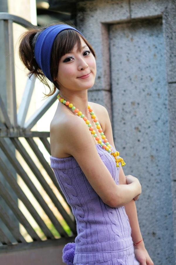    台湾正妹张凯洁（果子MM）士林官邸清新户外写真，展现灵动甜美少女范儿，高清图片集第53张图片