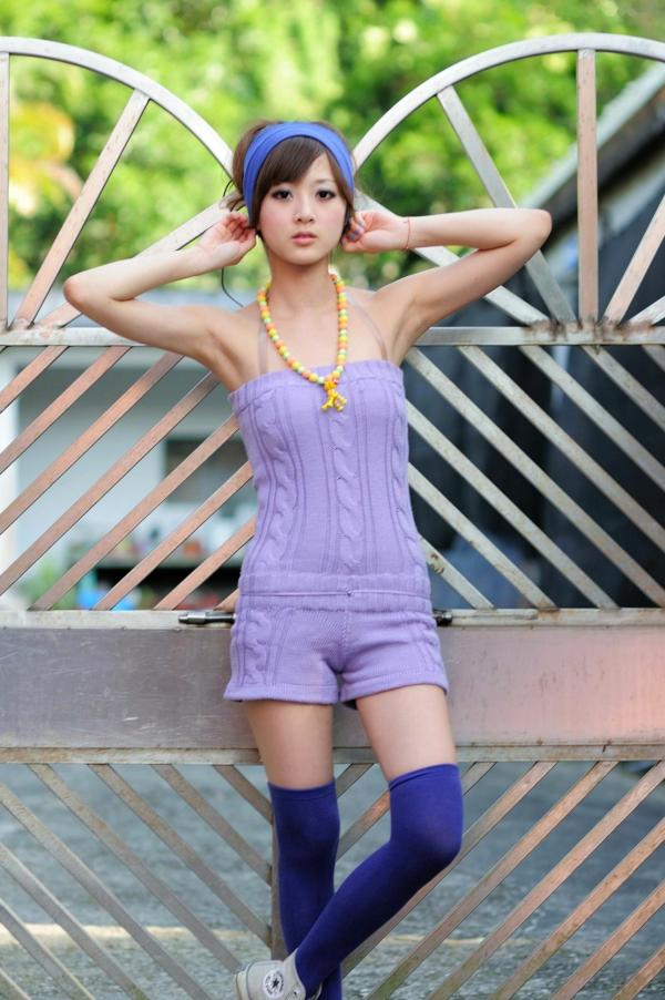    台湾正妹张凯洁（果子MM）士林官邸清新户外写真，展现灵动甜美少女范儿，高清图片集第55张图片