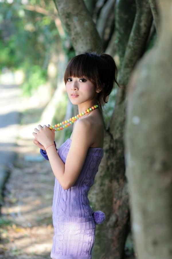    台湾正妹张凯洁（果子MM）士林官邸清新户外写真，展现灵动甜美少女范儿，高清图片集第58张图片